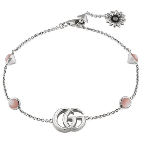 bracviale gucci|Gucci mother of pearl bracelet.